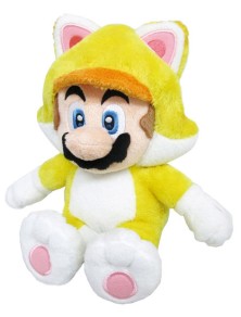 PELUCHE SUPER MARIO GATTO 25CM NINTENDO