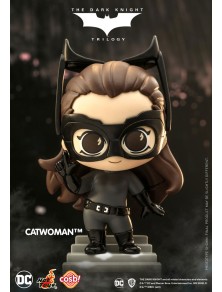 The Dark Knight Trilogy Cosbi Mini Figura Catwoman 8 Cm Hot Toys