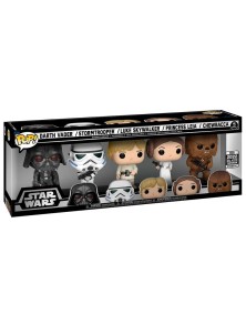 Pop Pack 5 Figures Star Wars Classics Esclusiva Funko