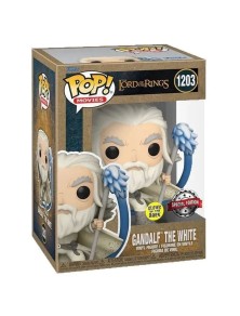 Il Signore Degli Anelli Pop! Movies Figure in Vinile Gandalf il Bianco 9cm Esclusiva Funko