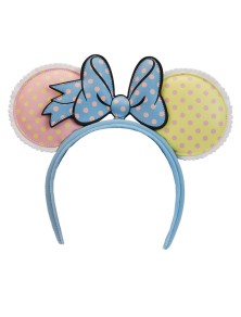 Loungefly Disney Minnie Mouse Pastel Polka Dot Ear Fascia Per Capelli Loungefly