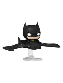 The Flash Pop! Rides Super Deluxe Vinile Figura Batman In Batwing 13 Cm Funko