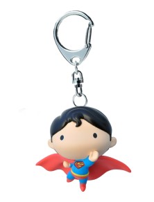 Superman Chibi Blister Portachiavi Portachiavi Plastoy