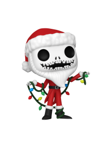 Nightmare Before Christmas 30th Funko POP Disney Vinile Figura Santa Jack 9 cm