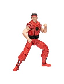 Power Rangers X Cobra Kai Fulminecollection Action Figura Morphed Miguel Diaz Red Eagle Ranger 15 Cm Hasbro