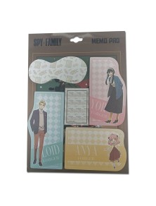 Spy X Family Memo Pad Set Forger Family -B GETC