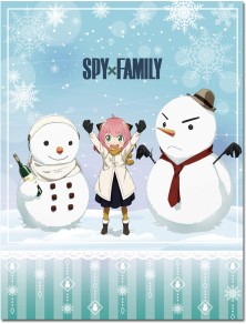 Spy X Family Blanket Snowman E Anya 117 X 152 Cm Getc