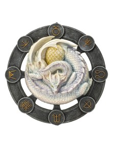 Anne Stokes Plaque Ostara Dragon 32 Cm Pacific Trading