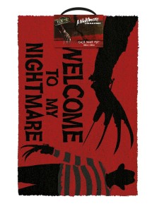 Nightmare On Elm Street Zerbino Welcome Nightmare 40 X 60 Cm Pyramid International