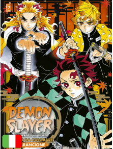 Demon Slayer - Libro Da Colorare - Arancione Vol.3