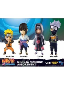 Naruto Shippuden Mininja Assortiti Pack 12 Figures 5cm Toynami