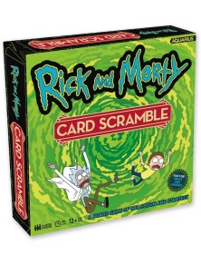 Rick E Morty Gioco Da Tavolo Card Scramble *english Version* Aquarius