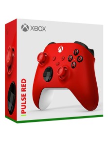 MICROSOFT XBOX CONTROLLER WIRELESS PULSE RED JOYPAD