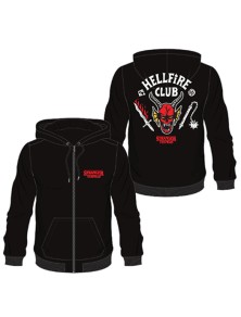 FELPA STRANGER THINGS HELLFIRE CLUB M TV SERIES - ABBIGLIAMENTO