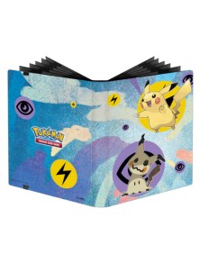 ULTRA PRO ALBUM 9 TASCHE POKEMON PIKACHU & MIMIKYU - CARTE DA GIOCO/COLLEZIONE