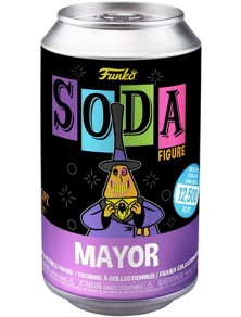 Funko Soda Nightmare B.c. Mayor Blacklight W/chase Disney Before Natale