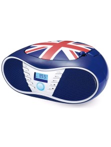 Bb Lettore Radio Cd Uk Bandiera Audio/video