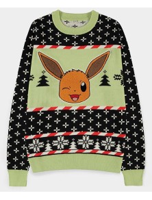 MAGLIONE NATALE POKEMON EEVEE L - ABBIGLIAMENTO