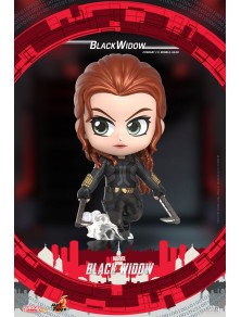 Black Widow Cosbaby (s) Mini Figura Black Widow 10 Cm Hot Toys