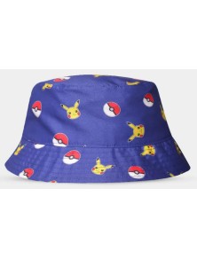 CAP BUCKET POKEMON PIKACHU & POKEBALL - ABBIGLIAMENTO