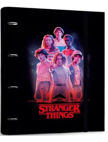 RACCOGLITORE AD ANELLI PREMIUM A4 STRANGER THINGS TV SERIES - CANCELLERIA/SCUOLA