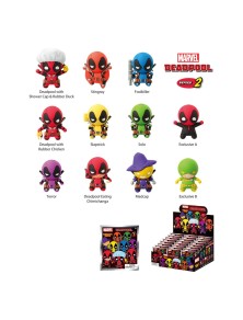 Marvel Pvc Bag Clips Deadpool Series 2  Con Figure Int.