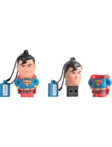 TRIBE USB KEY DC SUPERMAN 8GB CHIAVETTE - MEMORIE