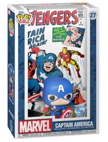 FUNKO POPS COMIC COVER MARVEL AVENGERS CAPTAIN AMERICA 27