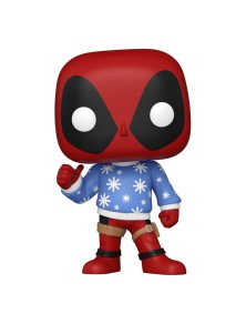 Marvel Holiday Pop! Marvel Vinile Figura Deadpool 9 Cm Funko