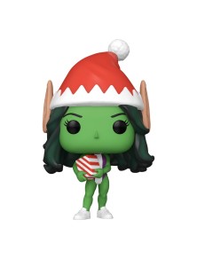 Marvel Holiday Pop! Marvel Vinile Figura She-hulk 9 Cm Funko