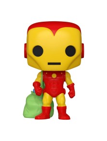 Marvel Holiday Pop! Marvel Vinile Figura Iron Man W/bag 9 Cm Funko