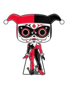 Dc Comics Dotd Loungefly Pop! Enamel Spilla Harley Quinn (glow-in-the-dark) 10 Cm Funko