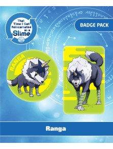 That Time I Got Reincarnated As A Slime Spilla Badges 2-pack Ranga Popbuddies