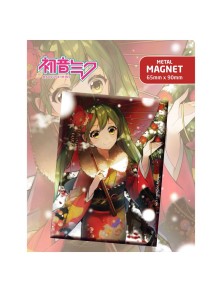 HATSUNE MIKU AT WINTER METAL MAGNET Magneti Popbuddies