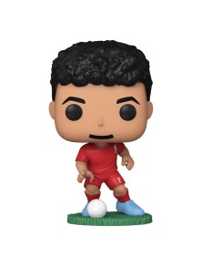 Liverpool F.c. Pop! Football Vinile Figura Luis Díaz 9 Cm Funko