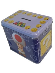 Nintendo Super Mario Bros Toad Tazza + Money Box Set Nintendo