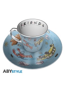 Friends - Mirror Tazza & Set Di Piatti - Pattern