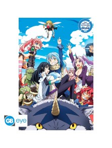 That Time I Got Reincarnated as a Slime Gruppo Poster Maxi 91.5 x 61 cm Gbeye