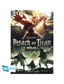 Attack On Titan - Poster Maxi 91.5x61 - Key Art S2