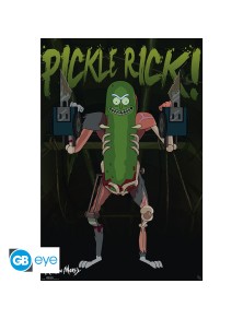 Rick E Morty - Poster Maxi 91.5x61 - Pickle Rick