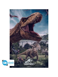 Jurassic World - Poster Maxi 91.5x61 - World