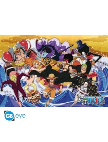 One Piece - Poster Maxi 91.5x61 - The Crew In Wano Country