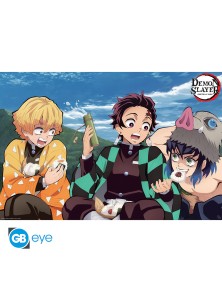 Demon Slayer - Poster Maxi 91.5x61 - Tanjiro, Zenitsu, Inosuke