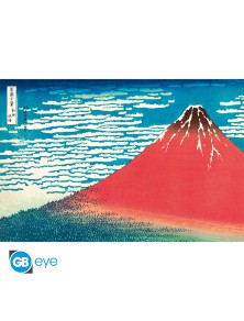 Hokusai - Poster Maxi 91.5x61 - Red Fuji