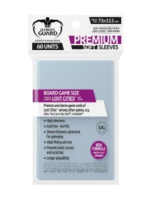 Ultimate Guard Premium Soft Sleeves For Gioco Da Tavolo Cards Lost Cities™ (60) Ultimate Guard