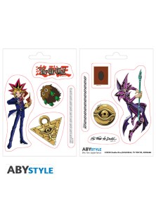 Yu-gi-oh! - Adesivi - 16x11cm/ 2 Fogli - Yugi & Dark Magician