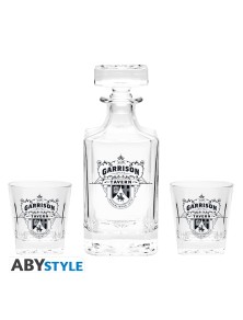 Peaky Blinders - Set Bottiglietta + 2 Glass "garrison"