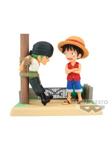 One Piece Log Stories Monkey D Luffy & Roronoa Zoro Figura 7cm Banpresto