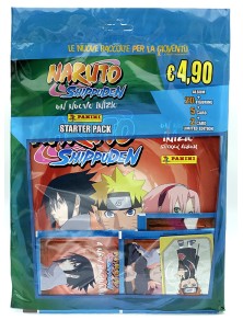 Panini Naruto Shippuden Adesivi Starter Set 2023 Anime Naruto - Carte Da Gioco/collezione