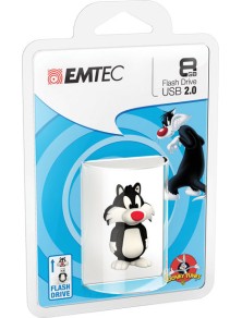 EMTEC USB KEY 8GB L. TUNES SILVESTRO CHIAVETTE USB - MEMORIE